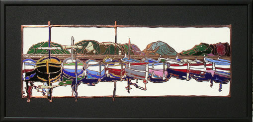 Emaux : Les pointus 29x59 cm