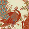 Chromos : Parade Paons - OR véritable (lot 4 motifs) Chromos : Parade Paons - OR véritable (lot 4 motifs)